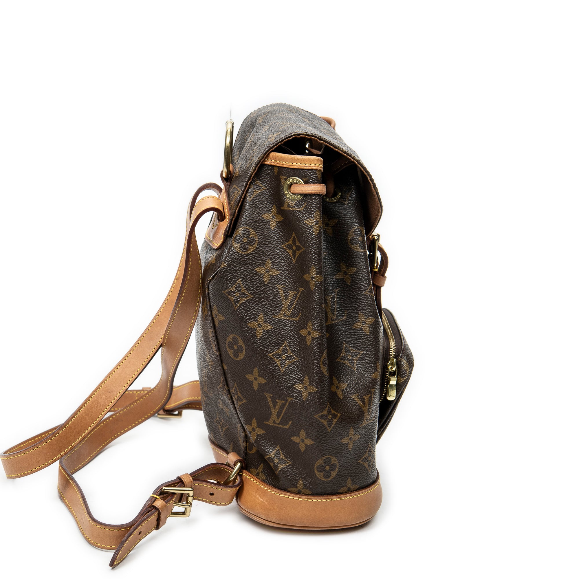 Mochila Montsouris MM Lona Monogram Marrón