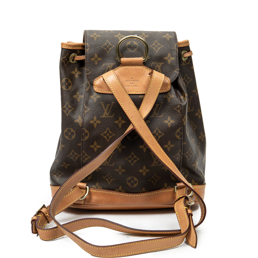 Mochila Montsouris MM Lona Monogram Marrón