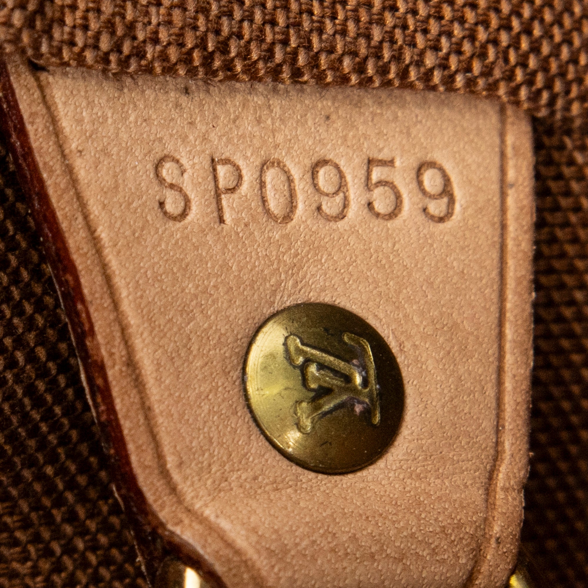 Mochila Montsouris MM Lona Monogram Marrón