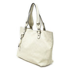 Shoulder Bag Icon Bit Tote White Guccissima Leather