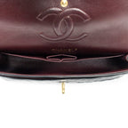 Shoulder Bag Classic Double Flap 26 Black Quilted Lambskin Leather