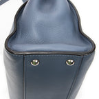 Shoulder Bag Medium Peekaboo Light Blue Calfskin Leather