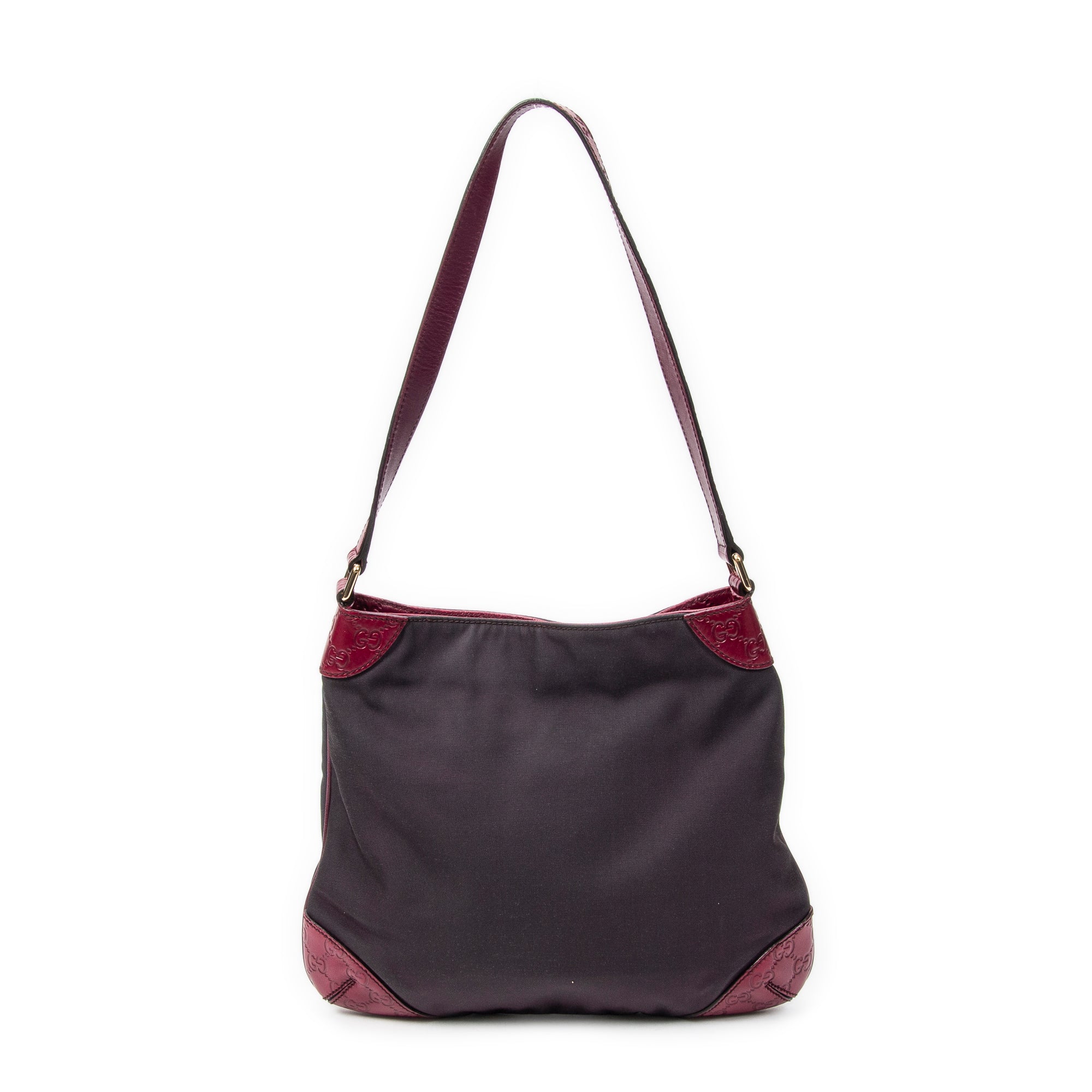 Shoulder Bag Shoulder Hobo Purple Canvas
