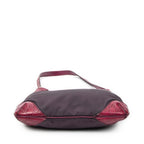 Shoulder Bag Shoulder Hobo Purple Canvas