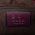 Shoulder Bag Shoulder Hobo Purple Canvas