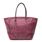 Bolso de hombro Bree Tote Piel Guccissima Morada