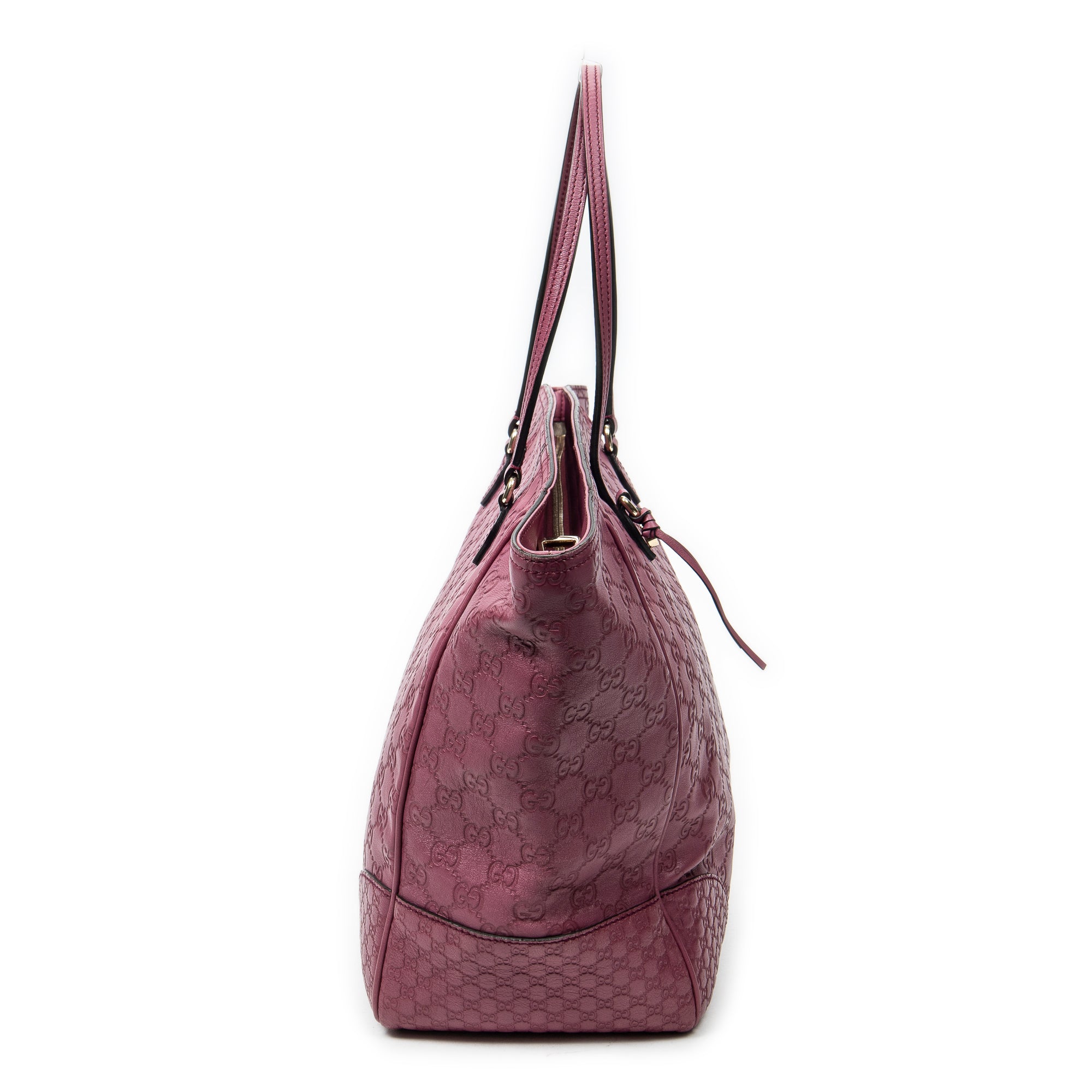 Shoulder Bag Bree Tote Purple Guccissima Leather