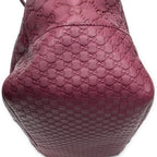 Bolso de hombro Bree Tote Piel Guccissima Morada