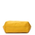 Shoulder Bag Medium Swing Tote Yellow Grained Calfskin Leather