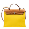 Shoulder Bag Herbag Zip PM Yellow Toile Officier Canvas