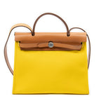 Shoulder Bag Herbag Zip PM Yellow Toile Officier Canvas