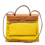 Shoulder Bag Herbag Zip PM Yellow Toile Officier Canvas