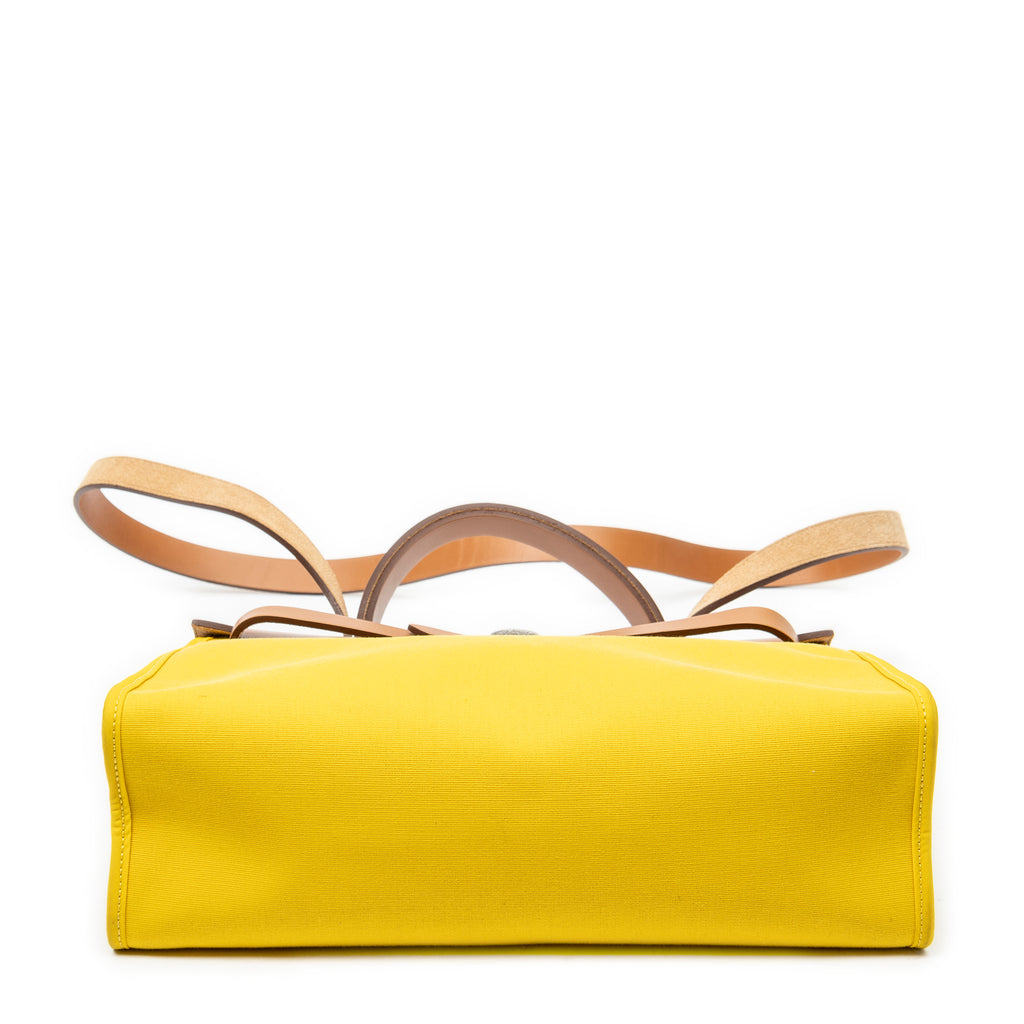 Shoulder Bag Herbag Zip PM Yellow Toile Officier Canvas