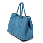 Bolso de hombro Garden Party PM Cuero Negonda Azul Vaquero