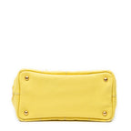 Bolso de hombro pequeño Canapa Tote Lona Canapa amarilla