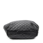 Shoulder Bag Icare Black Quilted Lambskin Leather