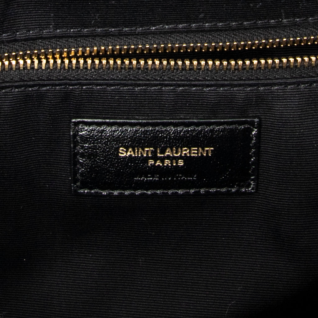 Shoulder Bag Icare Black Quilted Lambskin Leather