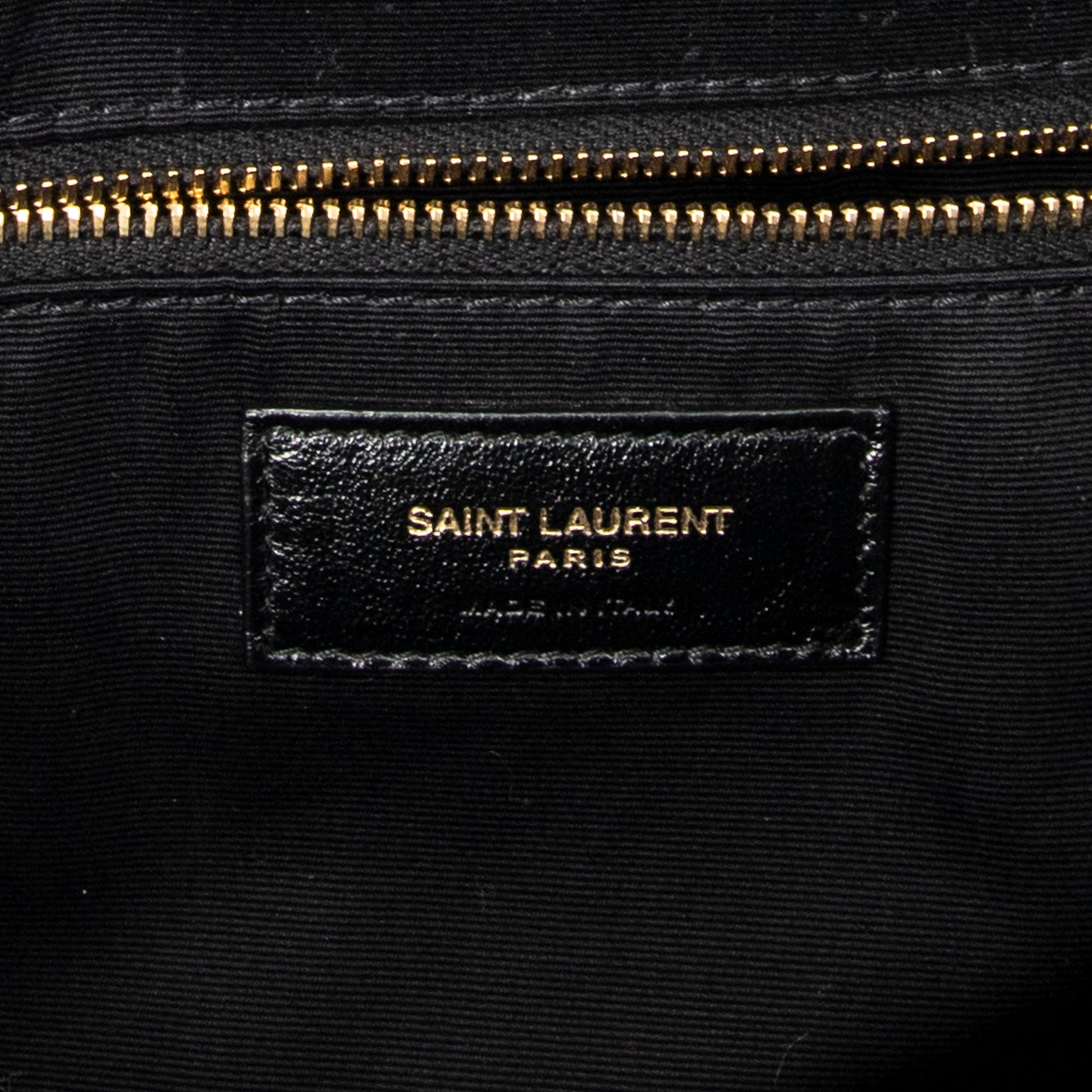 Shoulder Bag Icare Black Quilted Lambskin Leather