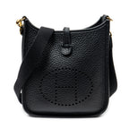 Shoulder Bag Evelyne TPM Black Clemence Leather