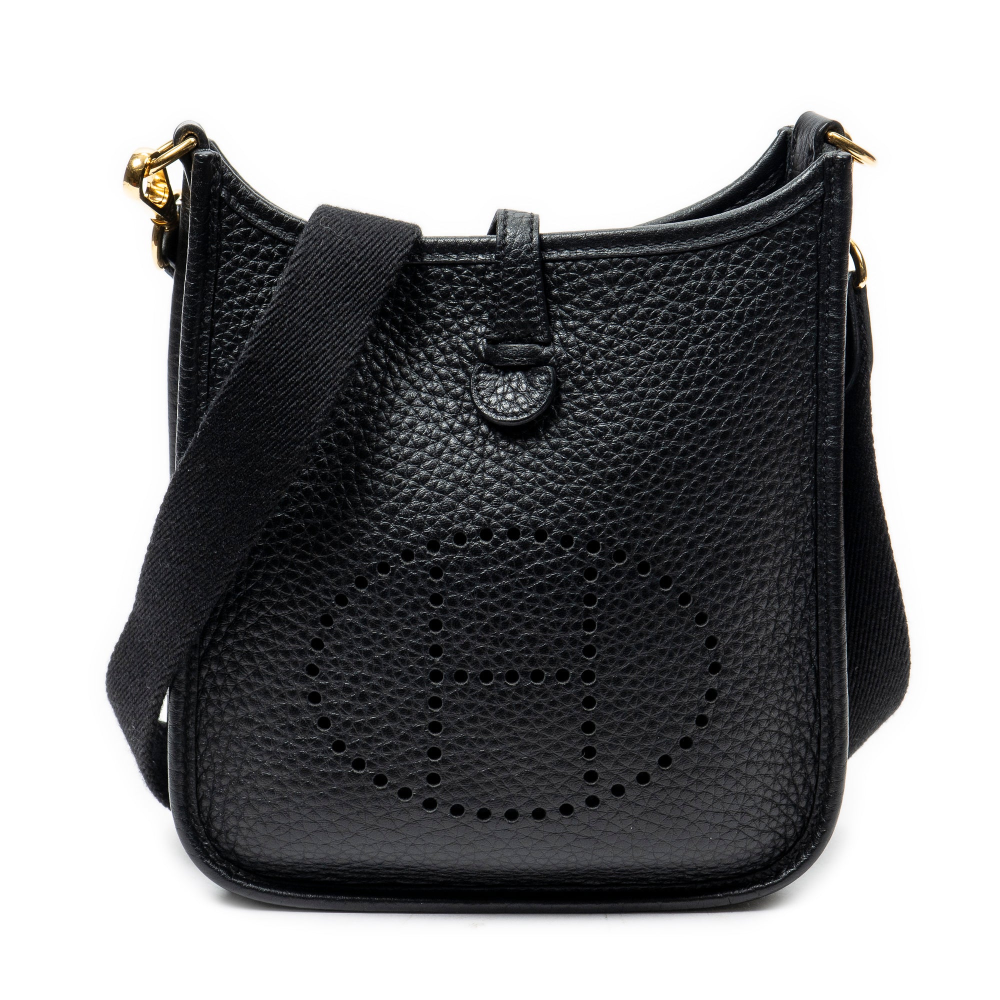 Shoulder Bag Evelyne TPM Black Clemence Leather