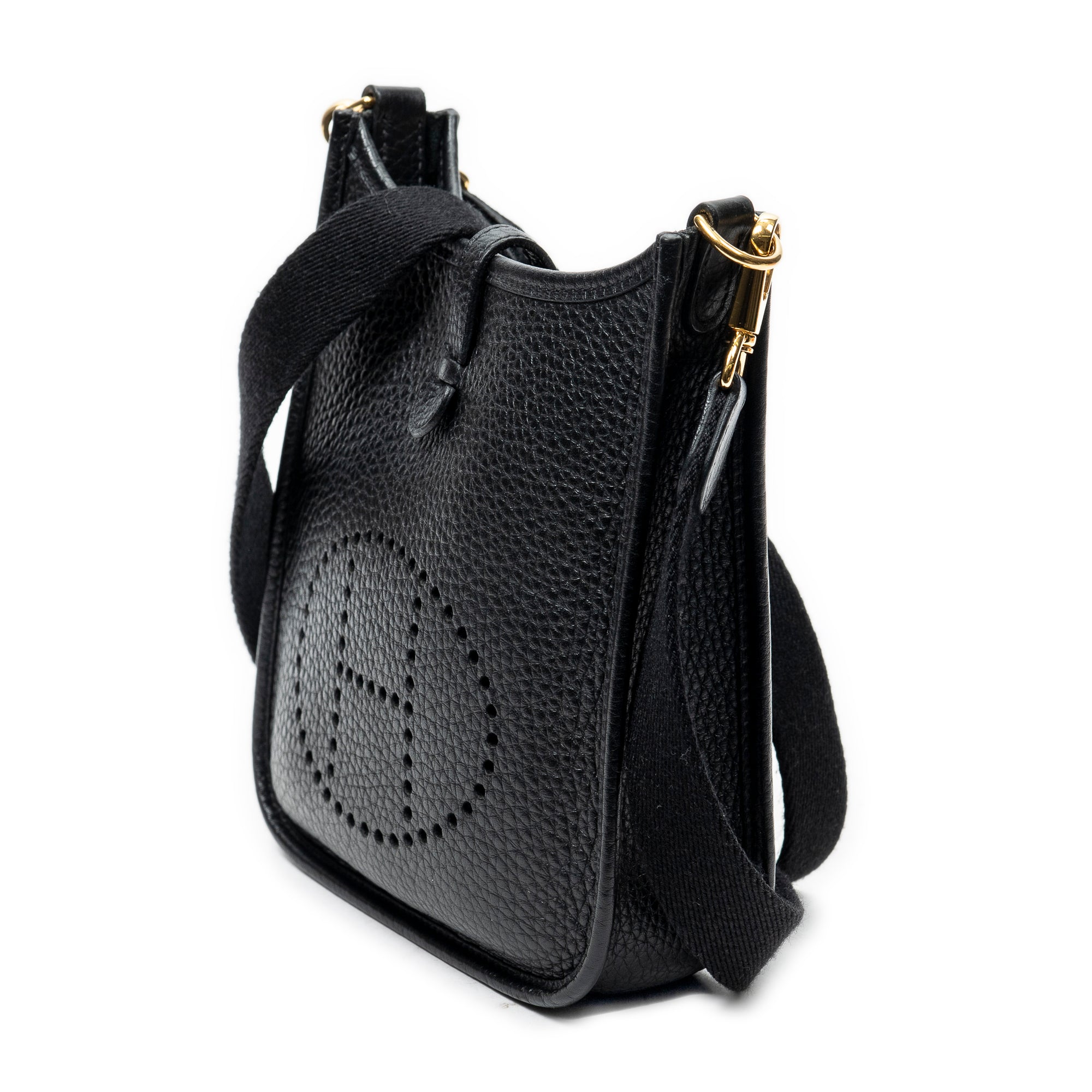 Shoulder Bag Evelyne TPM Black Clemence Leather