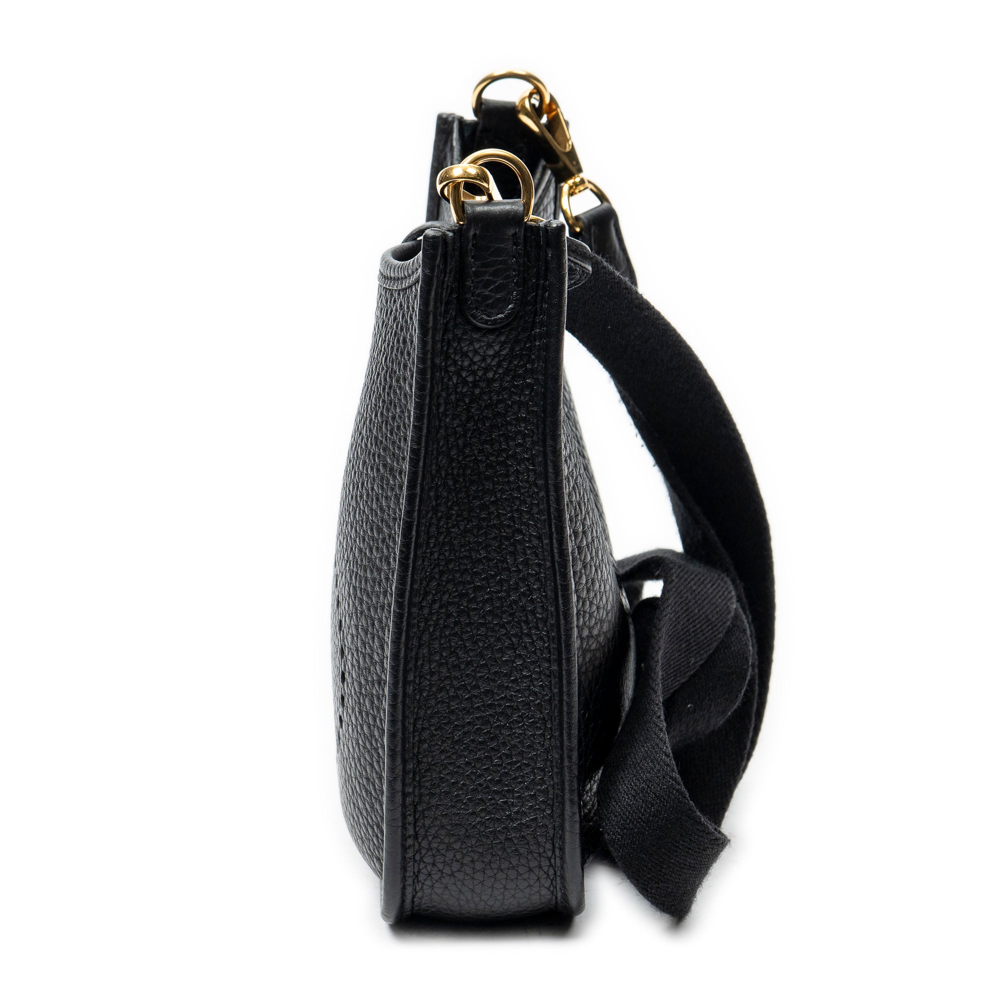 Shoulder Bag Evelyne TPM Black Clemence Leather