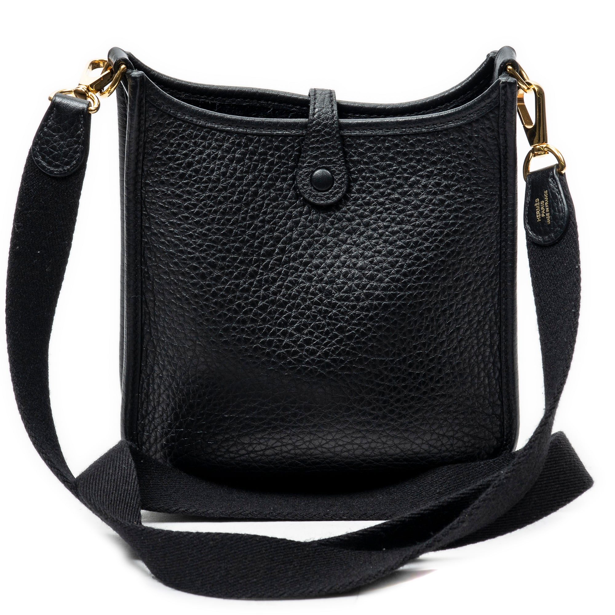 Shoulder Bag Evelyne TPM Black Clemence Leather