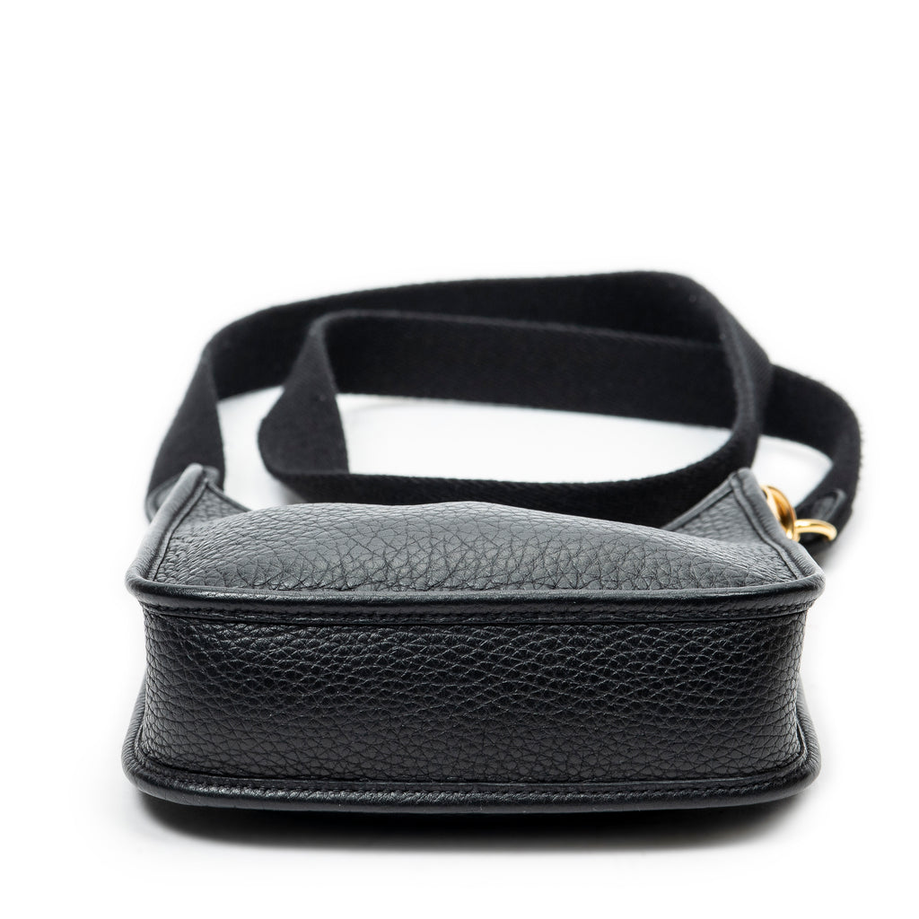 Shoulder Bag Evelyne TPM Black Clemence Leather