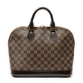 Handbag Alma PM Brown Damier Ebene