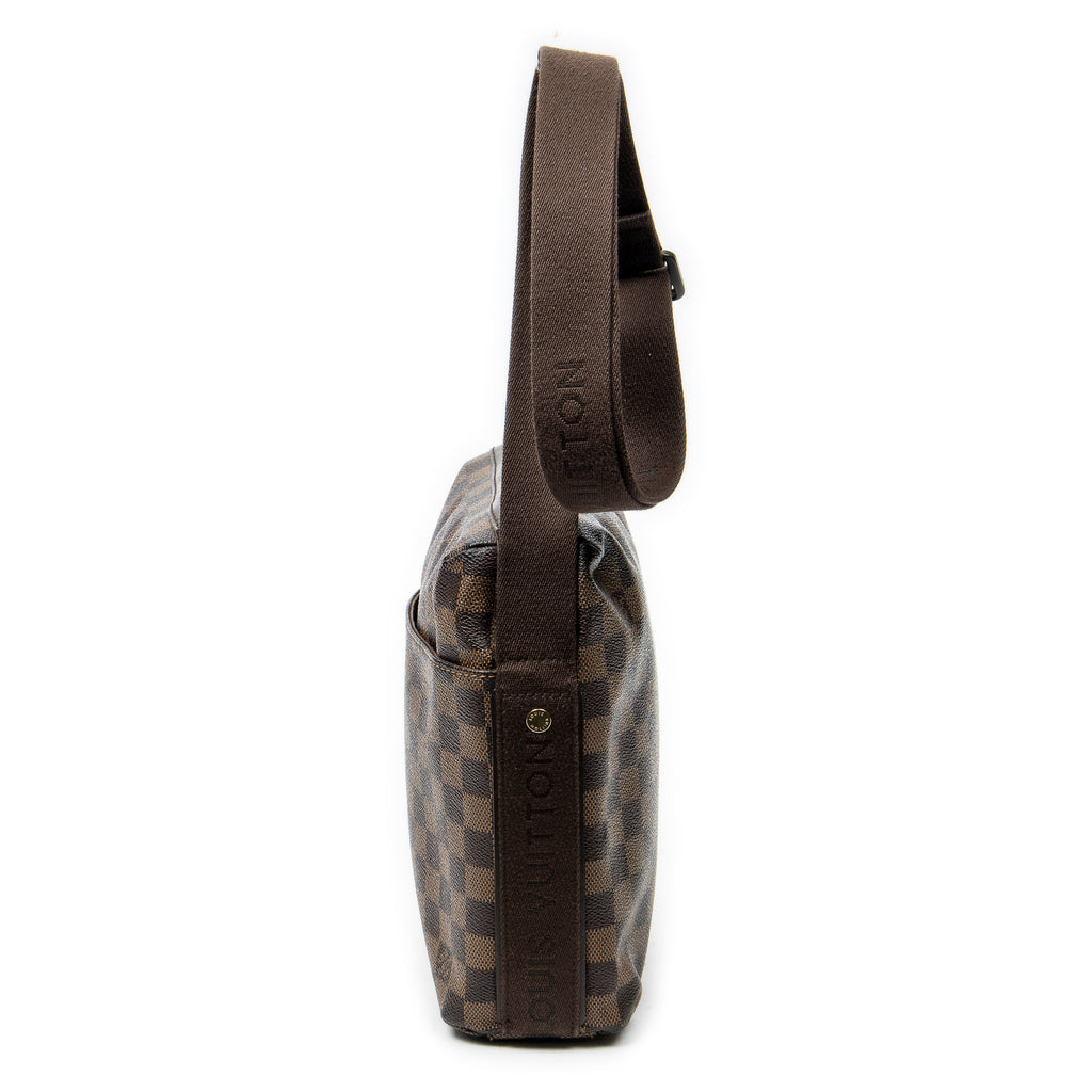 Shoulder Bag Trotteur Beaubourg Brown Damier Ebene