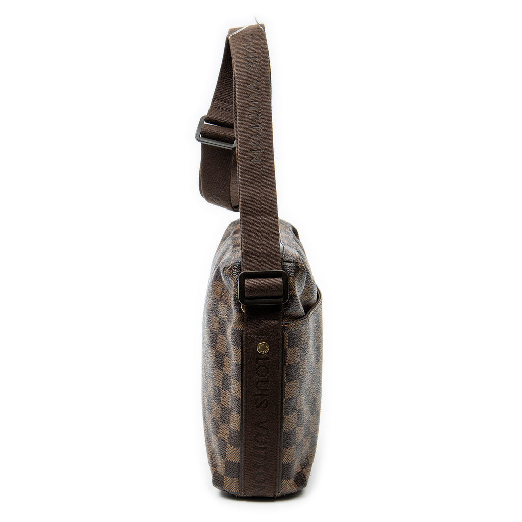 Shoulder Bag Trotteur Beaubourg Brown Damier Ebene