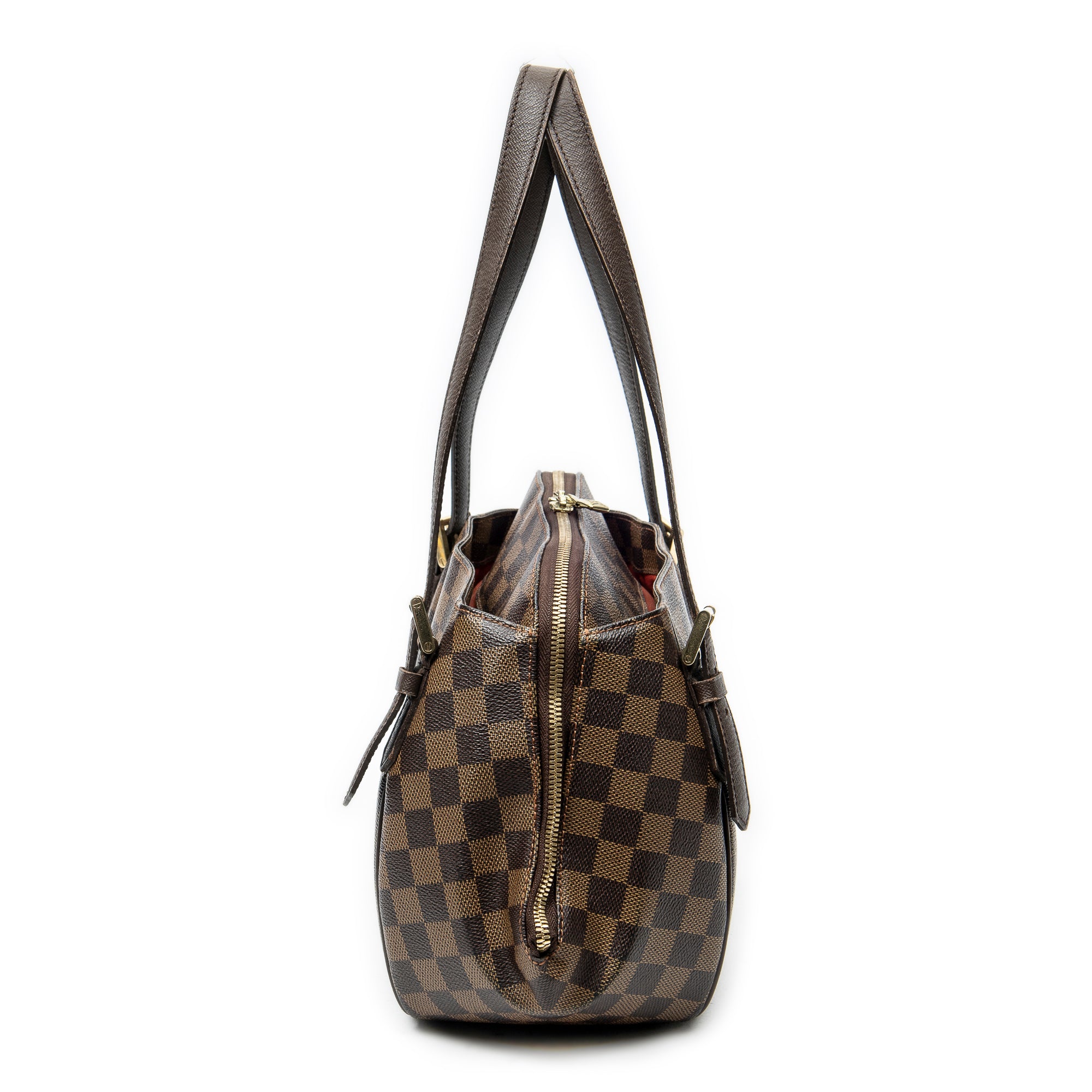 Bolso de hombro Belem MM Damier Ebene marrón