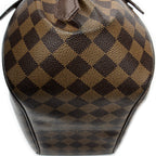 Bolso de hombro Belem MM Damier Ebene marrón