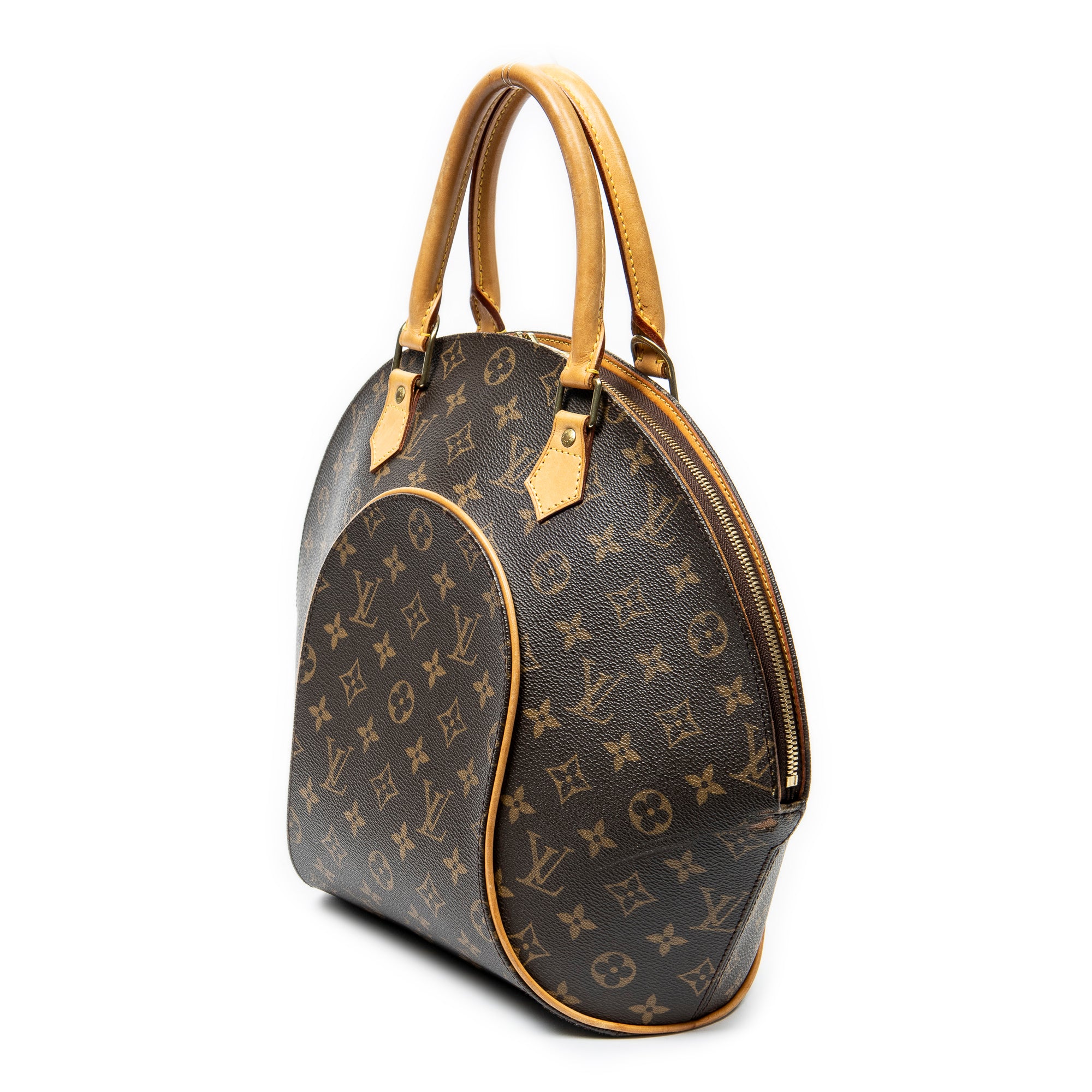 Handbag Ellipse GM Brown Monogram Canvas