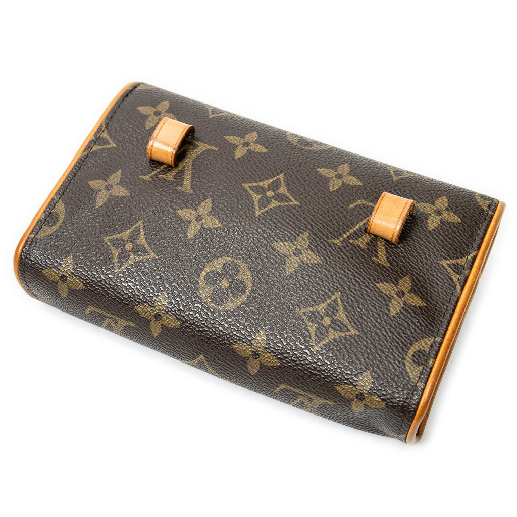 Waist Bag Florentine Brown Monogram Canvas