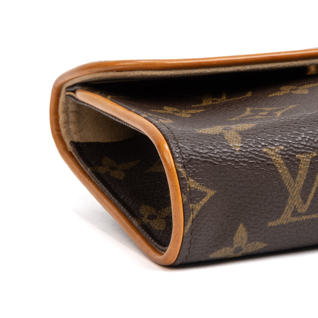 Waist Bag Florentine Brown Monogram Canvas