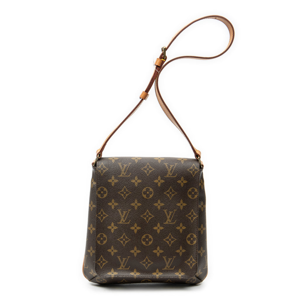 Shoulder Bag Musette Salsa Brown Monogram Canvas