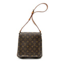 Shoulder Bag Musette Salsa Brown Monogram Canvas