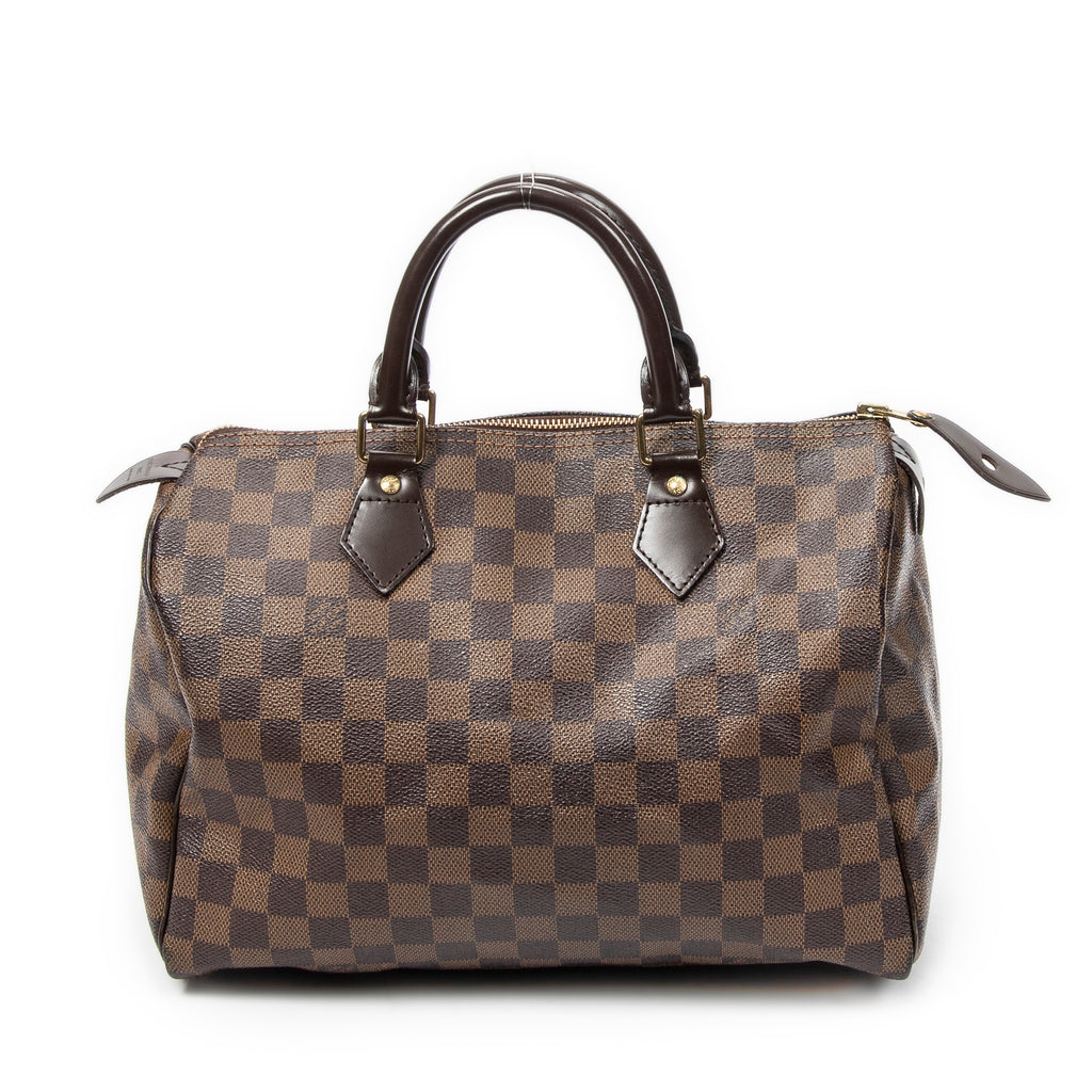 Bolso de mano Speedy 30 Lona Damier Ébène