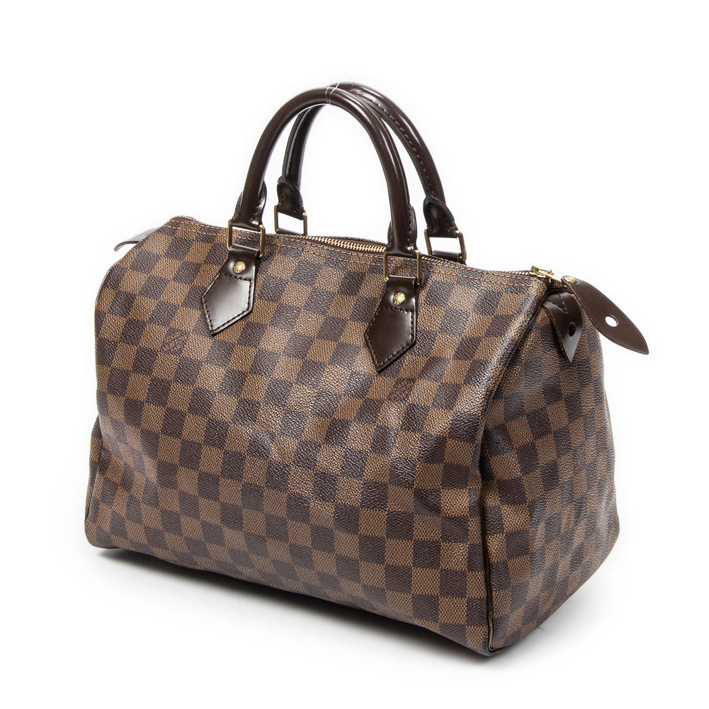 Bolso de mano Speedy 30 Lona Damier Ébène