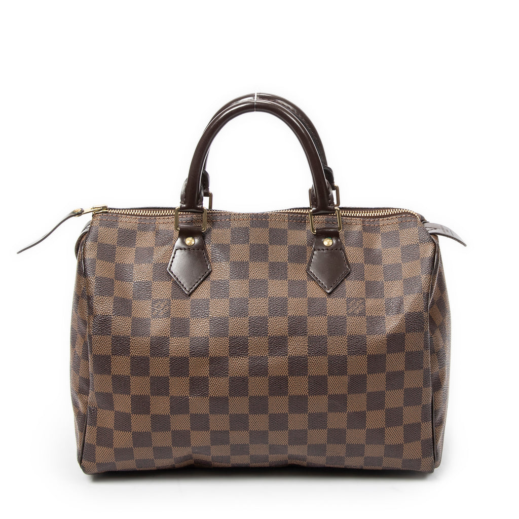 Bolso de mano Speedy 30 Lona Damier Ébène