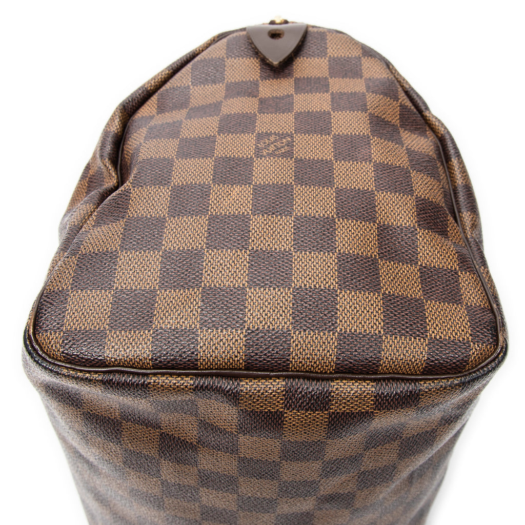 Bolso de mano Speedy 30 Lona Damier Ébène