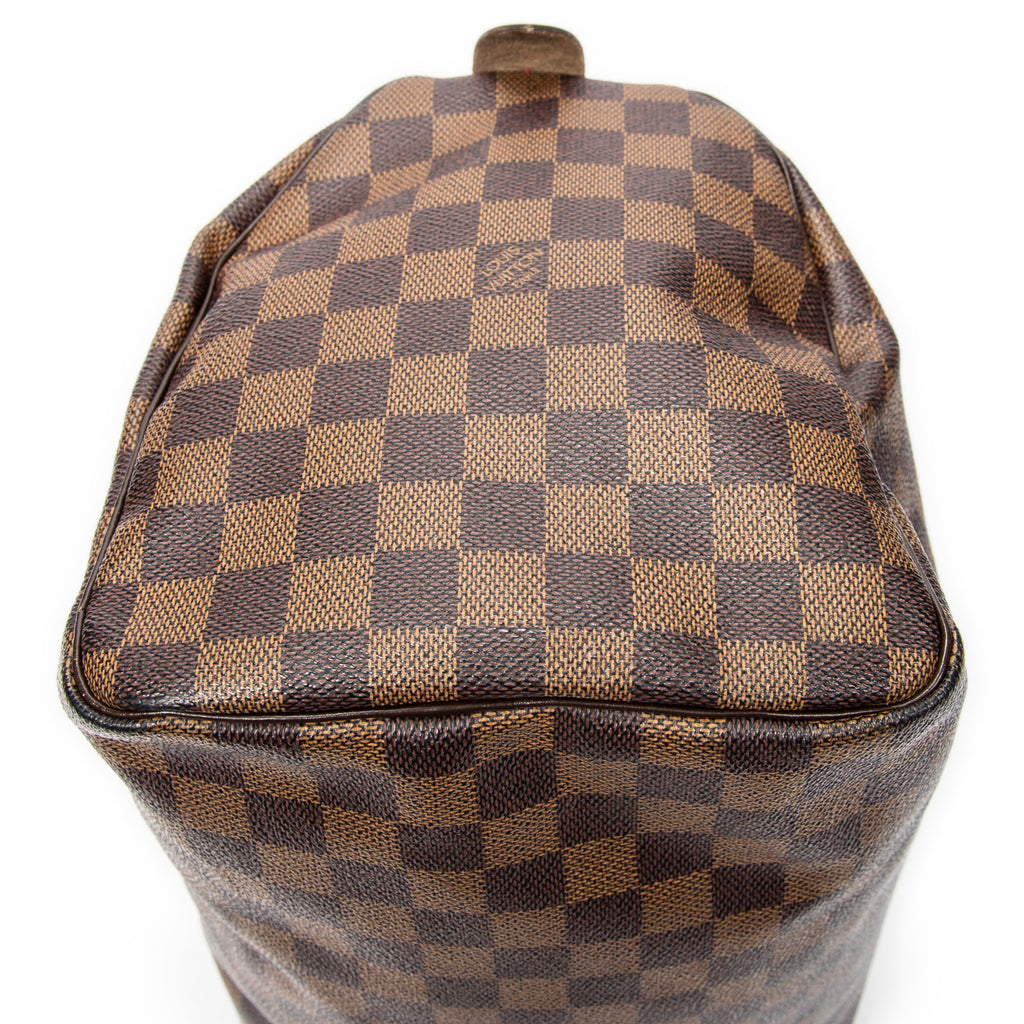 Bolso de mano Speedy 30 Lona Damier Ébène