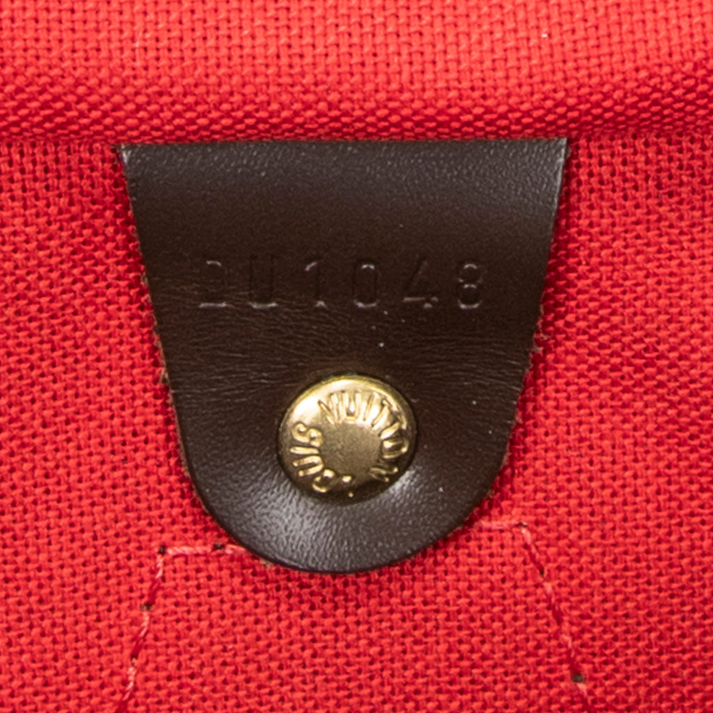 Bolso de mano Speedy 30 Lona Damier Ébène