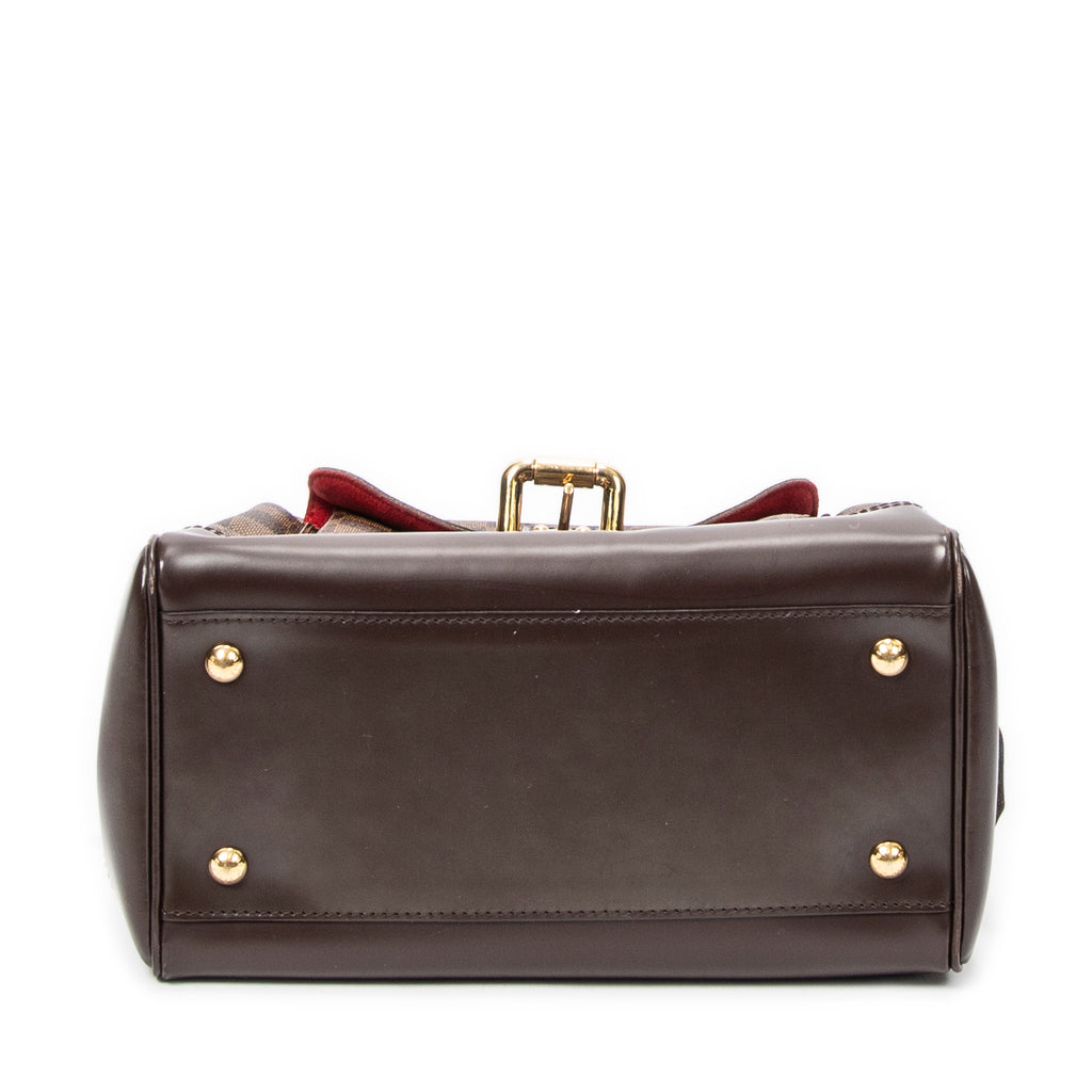 Handbag Knightsbridge Brown Damier Ebene