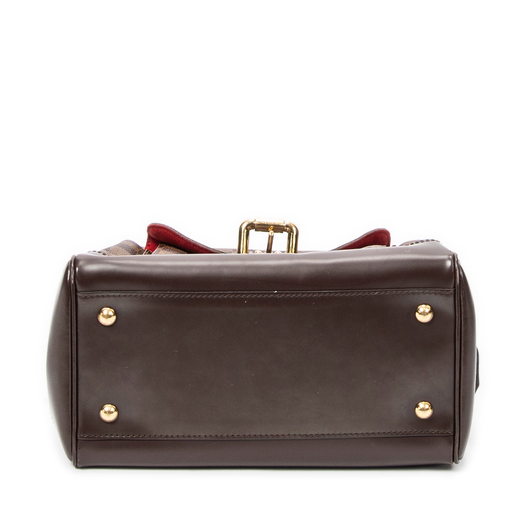 Handbag Knightsbridge Brown Damier Ebene