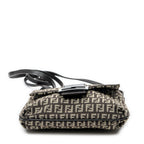 Shoulder Bag Small Flap Crossbody Brown Zucchino Canvas