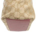 Shoulder Bag Charmy Bucket Tote Pink Monogrammed Canvas