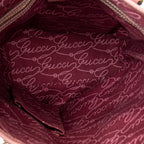 Shoulder Bag Charmy Bucket Tote Pink Monogrammed Canvas