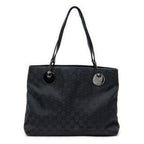 Sac bandoulière Eclipse Horizontal Tote Toile Monogram noire